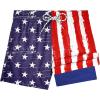 imageAmerican Trends Boys Swim Trunks Boys Bathing Suit Toddler Swimsuit Quick Dry Light UPF 50 Kids SwimsuitsAmerican Flag