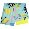 imageAmerican Trends Boys Swim Trunks Boys Bathing Suit Toddler Swimsuit Quick Dry Light UPF 50 Kids SwimsuitsCoconut Geometry