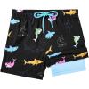 imageAmerican Trends Boys Swim Trunks Boys Bathing Suit Toddler Swimsuit Quick Dry Light UPF 50 Kids SwimsuitsColorful Shark
