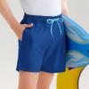 imageAmerican Trends Boys Swim Trunks Boys Bathing Suit Toddler Swimsuit Quick Dry Light UPF 50 Kids SwimsuitsDark Blue