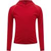 imageBoys Rash Guard Swim Shirts Toddler Kids Long Sleeve Hoodie UPF 50 Sun Protection Swim Top Fishing Shirt with Thumb HoleRed