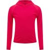 imageBoys Rash Guard Swim Shirts Toddler Kids Long Sleeve Hoodie UPF 50 Sun Protection Swim Top Fishing Shirt with Thumb HoleRose Red
