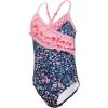 Navy Blue-pink Flower