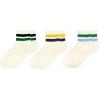 imageAmerican Trends Ankle Mini Crew Socks for Women Retro Novelty Quarter Striped Athletic Mid Sock3pack1