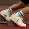 imageAmerican Trends Ankle Mini Crew Socks for Women Retro Novelty Quarter Striped Athletic Mid Sock6pack1