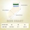 imageAmerican Trends Ankle Mini Crew Socks for Women Retro Novelty Quarter Striped Athletic Mid SockGreenblue Stripe