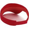 imageWomens Cotton Sun Protection Visor Hats  Sports Sun Visor CapA Solid R Ed