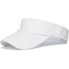 imageWomens Cotton Sun Protection Visor Hats  Sports Sun Visor CapZ Black White Gray