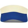 imageWomens Cotton Sun Protection Visor Hats  Sports Sun Visor CapZ Bluewhite