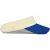 imageWomens Cotton Sun Protection Visor Hats  Sports Sun Visor CapZ Bluewhite
