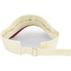 imageWomens Cotton Sun Protection Visor Hats  Sports Sun Visor CapZ Redwhite