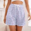 image3 Pack Pajama Shorts Women Casual Elastic Waist Comfy Printed Sleep Lounge Shorts for Women PJ BottomsSet1