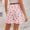 image3 Pack Pajama Shorts Women Casual Elastic Waist Comfy Printed Sleep Lounge Shorts for Women PJ BottomsSet1