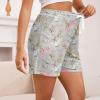 image3 Pack Pajama Shorts Women Casual Elastic Waist Comfy Printed Sleep Lounge Shorts for Women PJ BottomsSet1