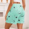 image3 Pack Pajama Shorts Women Casual Elastic Waist Comfy Printed Sleep Lounge Shorts for Women PJ BottomsSet3