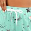 image3 Pack Pajama Shorts Women Casual Elastic Waist Comfy Printed Sleep Lounge Shorts for Women PJ BottomsSet3
