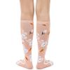 imageAmerican Trends Knee High Socks for Women Striped Tube Socks Youth Athletic Soccer SocksCarrot Rabbit