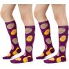 imageAmerican Trends Knee High Socks for Women Striped Tube Socks Youth Athletic Soccer SocksEaster Egg