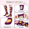 imageAmerican Trends Knee High Socks for Women Striped Tube Socks Youth Athletic Soccer SocksEaster Egg