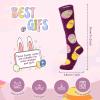 imageAmerican Trends Knee High Socks for Women Striped Tube Socks Youth Athletic Soccer SocksEaster Egg