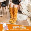 imageAmerican Trends Knee High Socks for Women Striped Tube Socks Youth Athletic Soccer SocksGiraffe