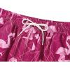 imageAmerican Trends Mens Swim Trunks Board Shorts Quick Dry Mens Swimming Trunks with Compression LinerFlamingo Geometry