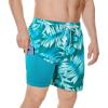 imageAmerican Trends Mens Swim Trunks Board Shorts Quick Dry Mens Swimming Trunks with Compression LinerPalm Leaf
