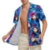 imageAmerican Trends Hawaiian Shirt for Men Short Sleeve Tropical Beach Shirts Mens Casual Button Down Summer Vacation WearPossum Palm Tree Leaves