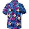 imageAmerican Trends Hawaiian Shirt for Men Short Sleeve Tropical Beach Shirts Mens Casual Button Down Summer Vacation WearPossum Palm Tree Leaves