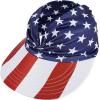 imageSun Hats for Women UV Protection Sun Visor Wide Brim Summer Hats with PonytailUsa Hat