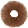 imageWomens Tutu Skirt Elastic 5 Layered Vintage Tulle Ballet Skirt Party Festival CostumeCoffee