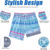 imageAmerican Trends Mens Swim Trunks with Compression Liner Board Shorts for Men Quick Dry Swimsuits Bathing Suit Swimwear MXXLFair Isle