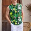 imageAmerican Trends Mens Tank Tops Beach Summer Sleeveless Tee Shirts Hawaiian Muscle Graphic Tank Tops for MenAlien
