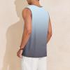 imageAmerican Trends Mens Tank Tops Beach Summer Sleeveless Tee Shirts Hawaiian Muscle Graphic Tank Tops for MenBlue Gradient