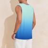 imageAmerican Trends Mens Tank Tops Beach Summer Sleeveless Tee Shirts Hawaiian Muscle Graphic Tank Tops for MenLightbluegradient
