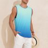 imageAmerican Trends Mens Tank Tops Beach Summer Sleeveless Tee Shirts Hawaiian Muscle Graphic Tank Tops for MenLightbluegradient