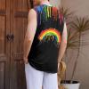 imageAmerican Trends Mens Tank Tops Beach Summer Sleeveless Tee Shirts Hawaiian Muscle Graphic Tank Tops for MenRainbow