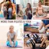 imageAmerican Trends Pilates Socks with Grips for Women Yoga ampamp Barre  Non Slip3 Pairsblack White Pink