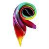 imageAmerican Trends Women Silk Feeling Scarf Satin Head Scarves Square Satin Scarf Wrap Neck Scarf Lightweight Silk Like Bandana21 Rainbow