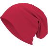 imageUnisex Slouchy Beanie Cotton Lightweight Beanie Hat Skull Cap Night Sleep Hat HipHop HatRed  Black