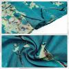 imageAmerican Flag Scarf for Women Patriotic Flag Scarf Silk Feeling Scarves Square Stain Scarf Wrap Neck ScarfBlue