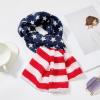 imageAmerican Flag Scarf for Women Patriotic Flag Scarf Silk Feeling Scarves Square Stain Scarf Wrap Neck ScarfFlag02