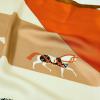 imageAmerican Flag Scarf for Women Patriotic Flag Scarf Silk Feeling Scarves Square Stain Scarf Wrap Neck ScarfOrange White Horse