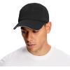 imageAmerican Trends Unisex Reflective Running Tennis Hats Baseball Caps for Women Men Cooling Summer Golf Baseball HatsBlack