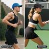 imageAmerican Trends Unisex Reflective Running Tennis Hats Baseball Caps for Women Men Cooling Summer Golf Baseball HatsGreen