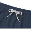 imageBoys Swim Trunks with Boxer Brief Liner Swim Shorts Compression Liner Youth Anti TrunksNavy