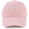 Pink With White Heart