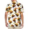 imageFunny Hawaiian Shirts for Men Short Sleeve Fun Beach Shirts Mens Casual Button Down Summer Vacation WearCowboy Trex