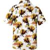 imageFunny Hawaiian Shirts for Men Short Sleeve Fun Beach Shirts Mens Casual Button Down Summer Vacation WearCowboy Trex