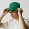 imageUnisex Athletic Bucket Hat Solid Colors Sun Hat with UV Protection for Outdoor Sports Packable Summer HatsGreen